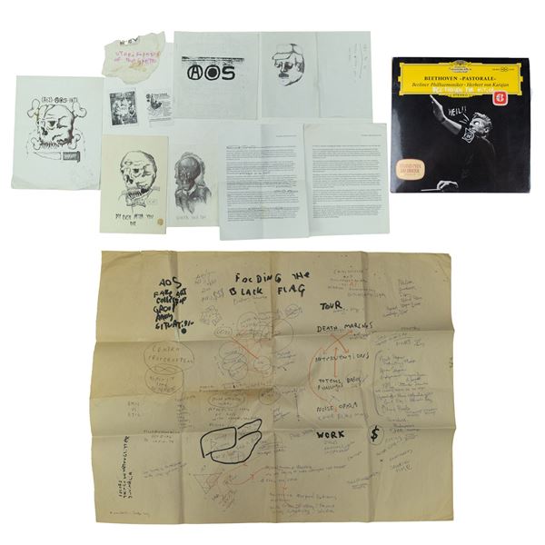 AOS Internationale Art Exhibition Pieces, Folding the Black Flag