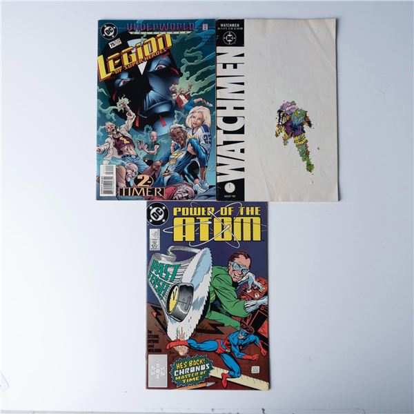 Set of 3 DC Comic Books, including Watchmen