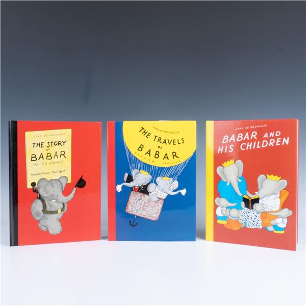 Collection of 3 Jean De Brunhoff Babar Children Books