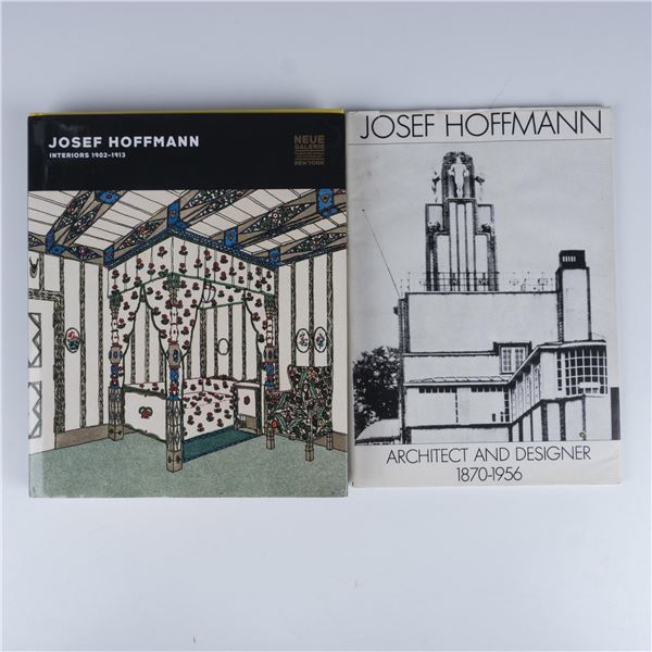 2 Josef Hoffmann Architecture & Interior Design Books