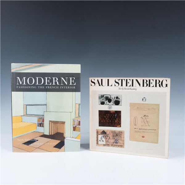 Set of 2 Interior Design and Art Books