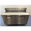 Image 9 : True TSSU-60-16-HC 60" Sandwich/Salad Refrigerated Prep Table |2942
