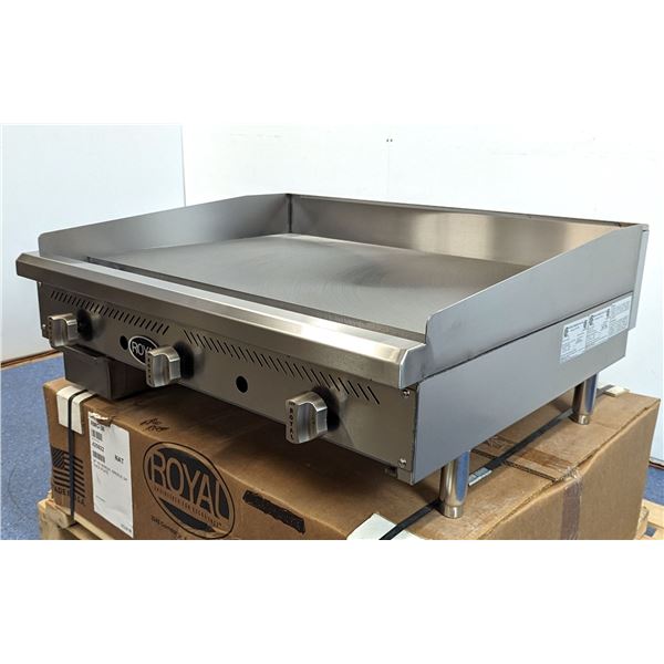 Royal RMG-36 Manual 36" Natural Gas Griddle |5922