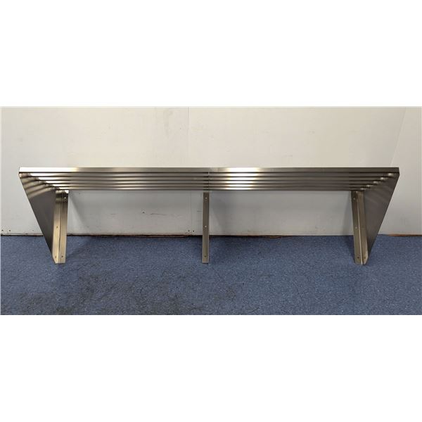 72" x 18" Stainless Steel Wall Shelf |