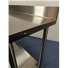 Image 7 : 61" x 18-1/4" Stainless Steel Worktable With Backsplach |ZP Table-1