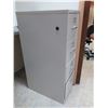 Image 2 : Metal 4-Drawer Filing Cabinet 18" x 22" x 52"H