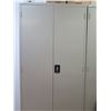 Image 2 : Metal 2-Door Storage Cabinet w/ Inside Shelving 36" x 19" x 72"H (contents not included)