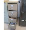 Image 2 : Metal 4-Drawer Filing Cabinet 18" x 28" x 52"H