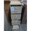 Image 2 : Qty 4 Metal Filing Cabinets, Misc Sizes (1 drawer locked/contents not included)