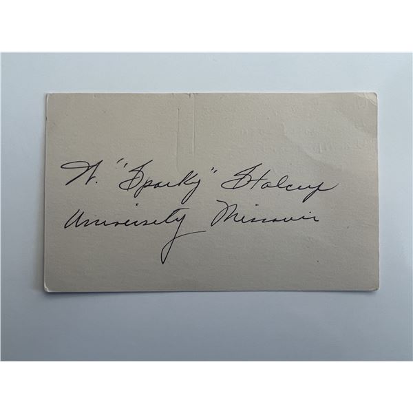 Northwest Missouri State University Wilbur Stalcup original signature