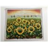 Image 1 : Sunflowers Landscape original painting on canvas