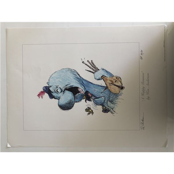 Ken Anderson - A Happy Reunion - Original Lithograph - 1992