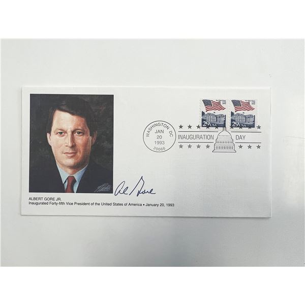 Al Gore facsimile Inauguration Day commemorative cover