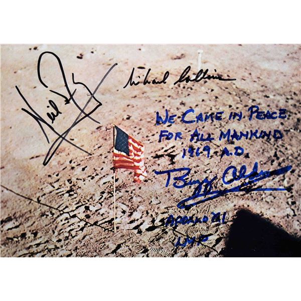 Apollo 11 signed Life Magazine 'On The Moon' issue