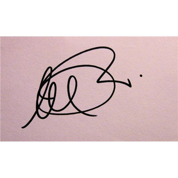 Al Pacino signature slip