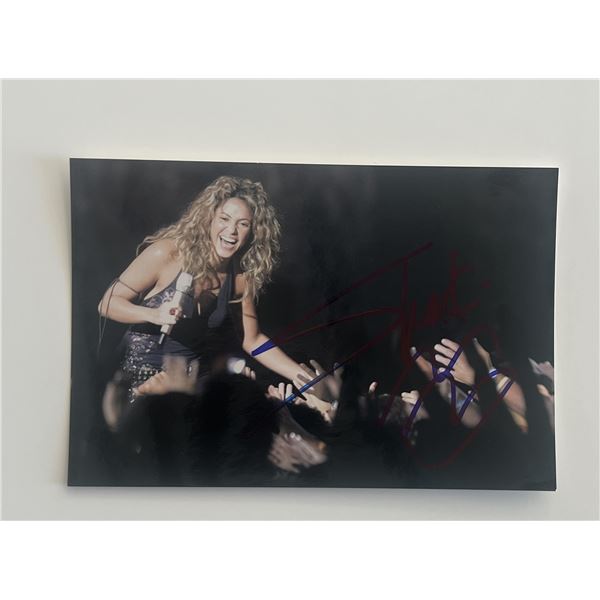 Shakira signed photo