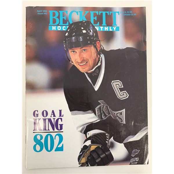 Beckett Hockey Monthly Magazine - Wayne Gretzky - April 1994 Issue #42
