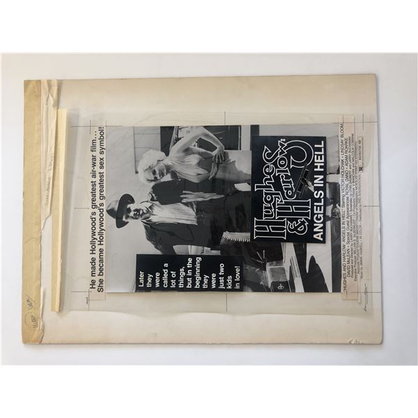 Hughes and Harlow: Angels in Hell Original Vintage Paste Up Movie Poster