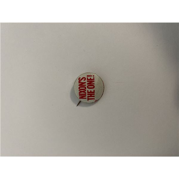 Nixon presidential vintage campaign pin