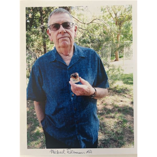 JFK Assassination  Dr. Michael Ellsasser signed photo
