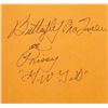 Image 1 : Butterfly McQueen signature slip
