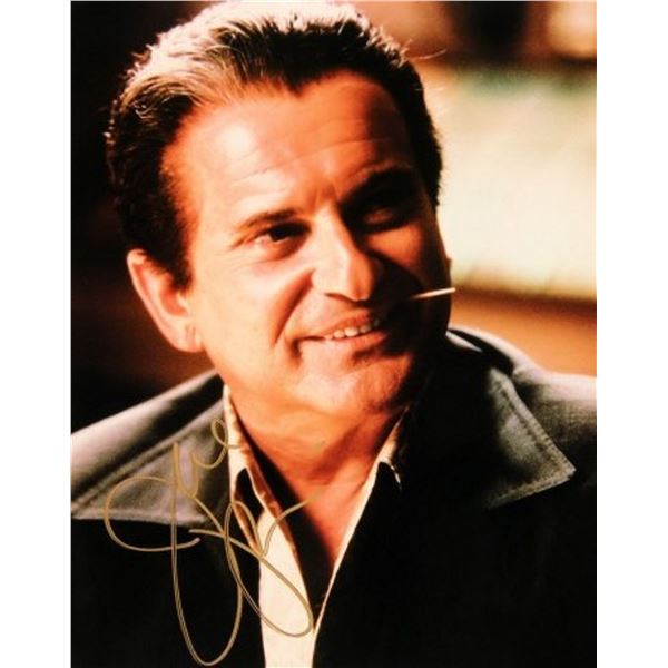 Joe Pesci signed portrait photo