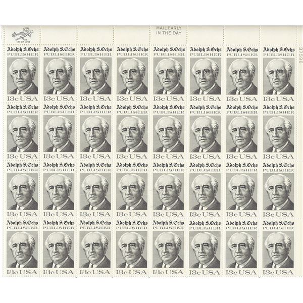 Adolph S. Ochs Stamps