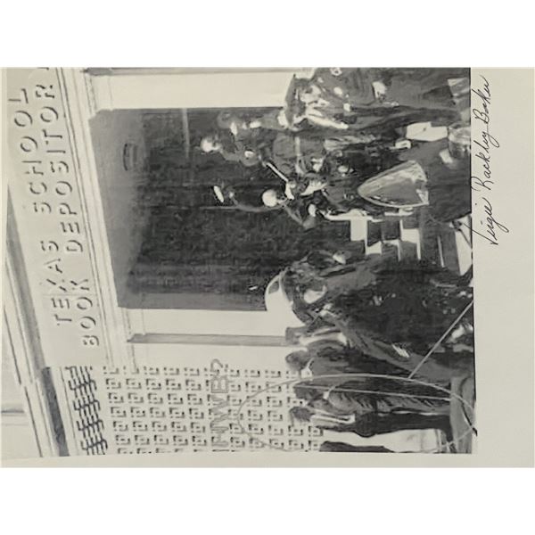 JFK Assassination Virgie Rackley Baker signed photo