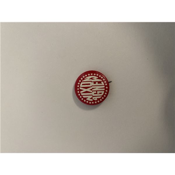 Nixon-Agnew vintage campaign pin