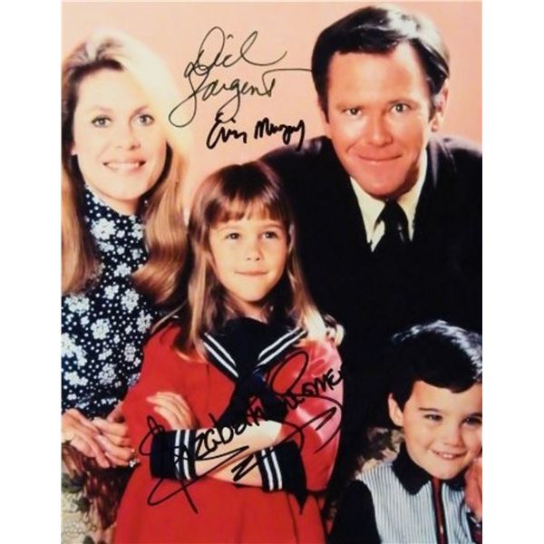 Bewitched signed family portrait photo