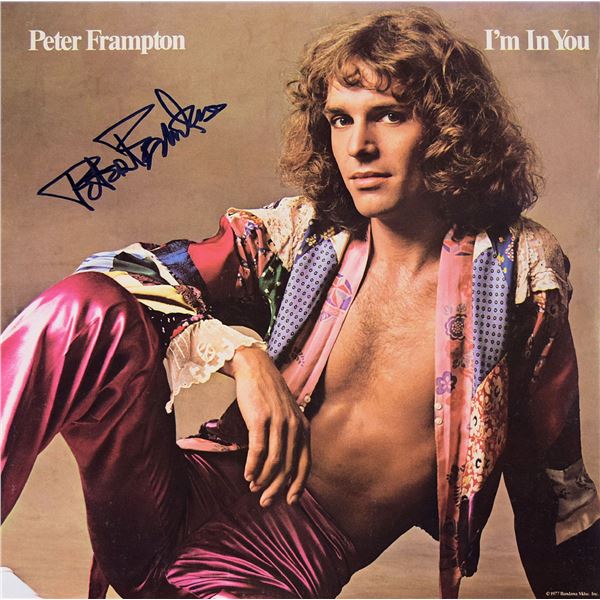 Peter Frampton I'm in You signed album