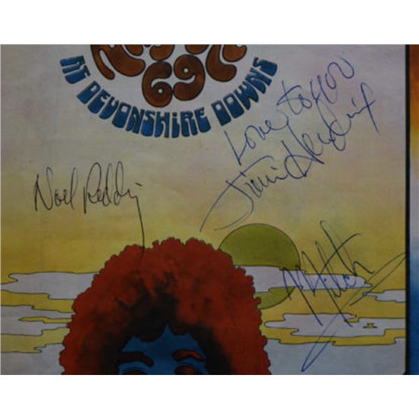 Jimi Hendrix Newport 69 signed Tour Book