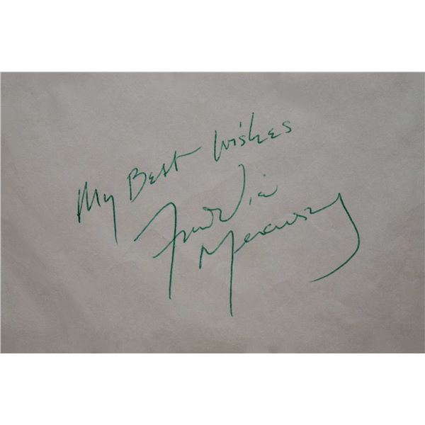 Freddie Mercury Signature Strip