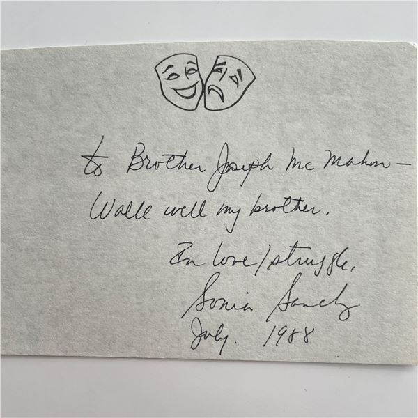 signed note