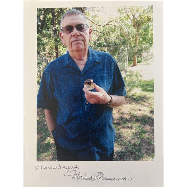 JFK Assassination  Dr. Michael Ellsasser signed photo