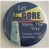 Image 1 : Let Gore Show the Way-Victory 2000 Nashville pin