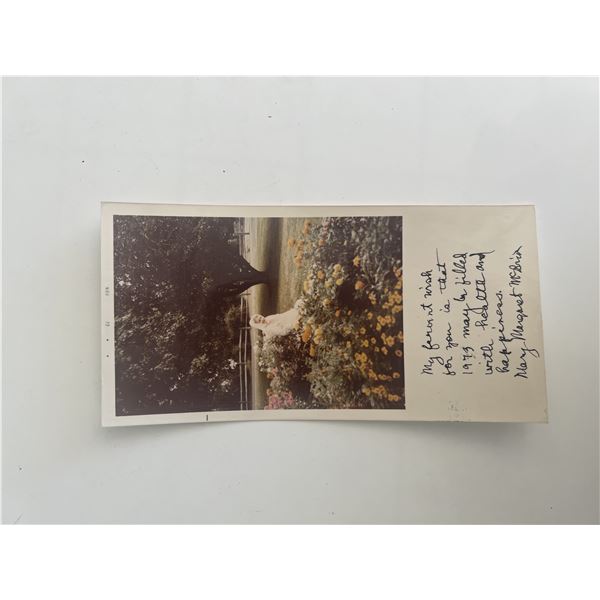 Radio Show Host Mary Margaret McBride signed photo