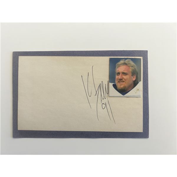 Kevin Greene original signature and photo