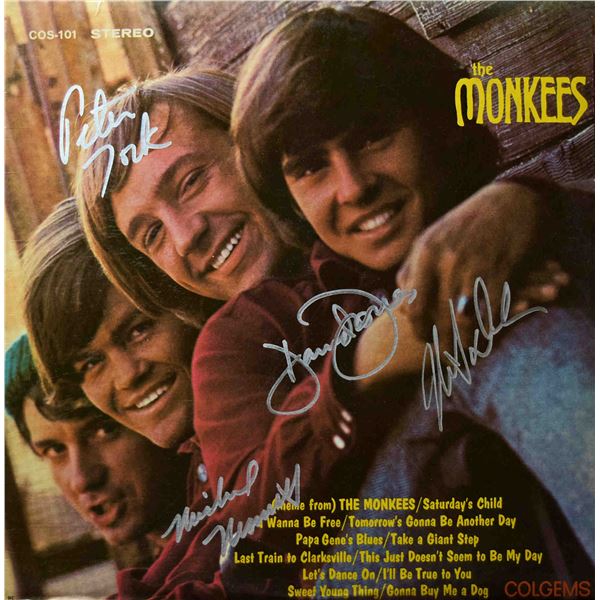 The Monkees signed debut album The Monkees.
