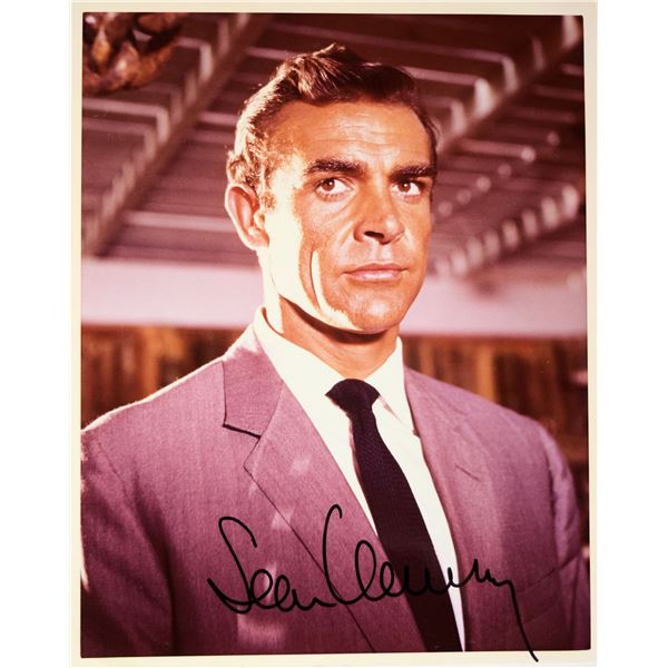 James Bond Sean Connery signed portrait photo