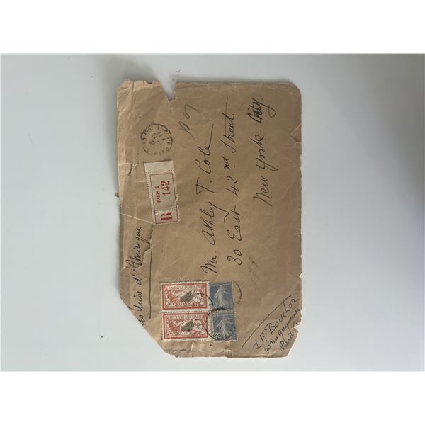 Artist Joseph-Félix Bouchor signed FDC