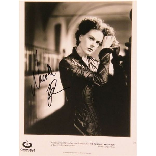 Nicole Kidman signed movie still photo