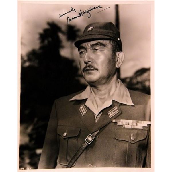 Sessue Hayakawa signed portrait photo