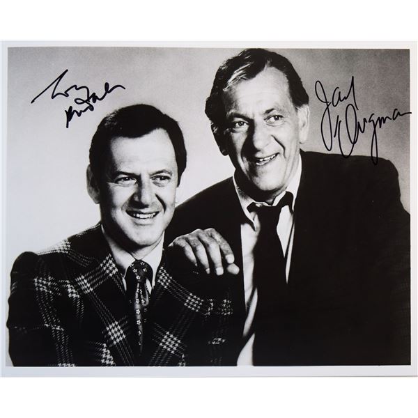 Jack Klugman and Tony Randall signed photo