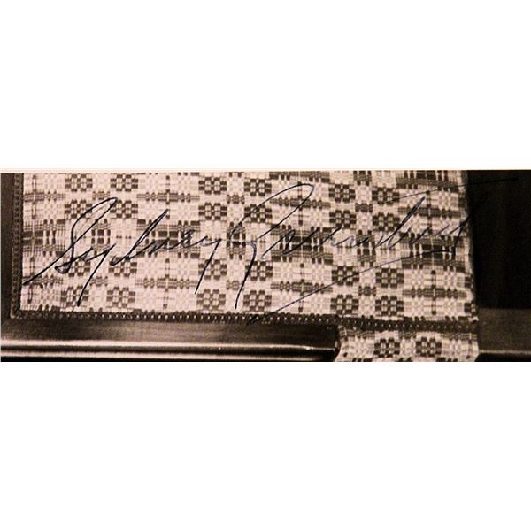 Sydney Greenstreet signed movie still photo