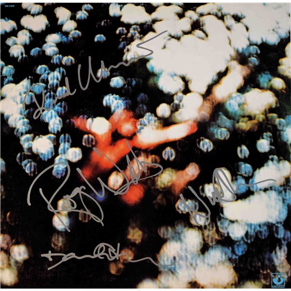 Pink Floyd Obscured By Clouds signed album