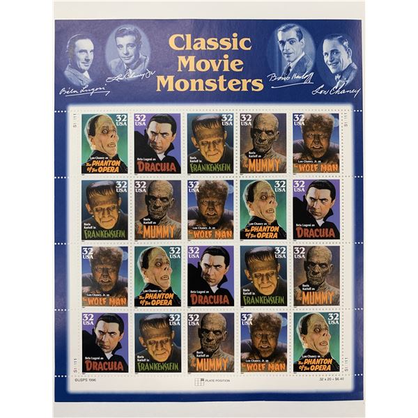 Classic Monsters Stamp Set