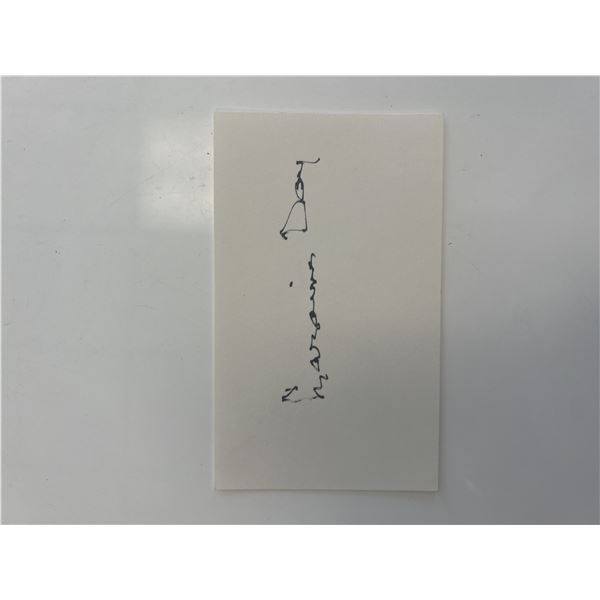 Actress Laraine Day original signature