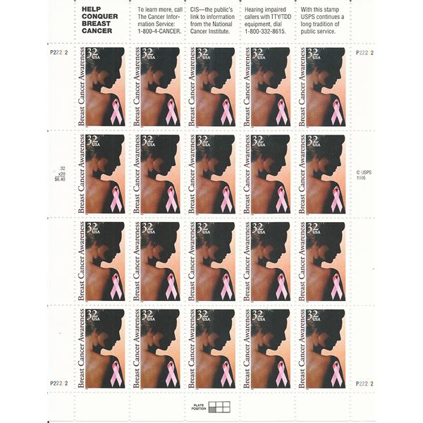 Breast Cancer Awareness Stamps