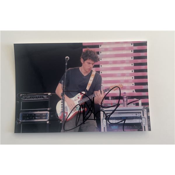 John Mayer signed photo